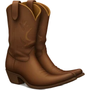 cowboy boots sticker