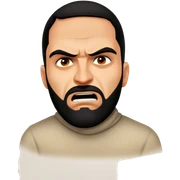 Terrorist angry sticker