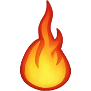 Fire sticker