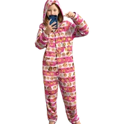 girl in pajamas taking selfie sticker