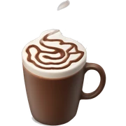  Hot chocolat sticker