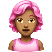 Pink sticker