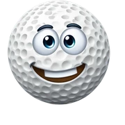 Bfdi golf ball sticker