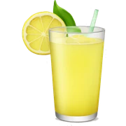 lemon drink sticker