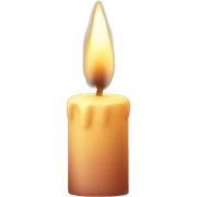 Candle sticker
