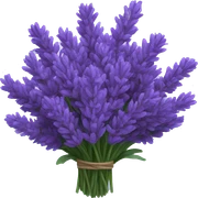 Big lavender buquet sticker
