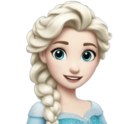 Elsa from Disney sticker