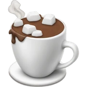 Cup of hot chocolate  sticker