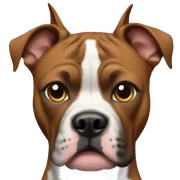 Pitbull boxer sticker