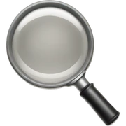 magnifying glass for stamp sticker