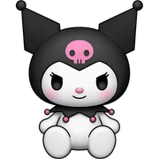 Kuromi sanrio characters "cute and bright" sticker
