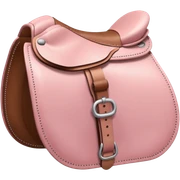 Pastel pink saddle  sticker