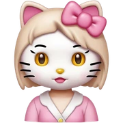 Hello Kitty 
 sticker