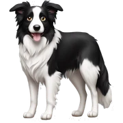 Border collie  sticker