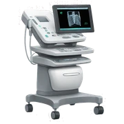 Ultrasound machine sticker