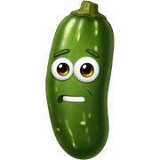 Pickle sticker