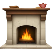 fireplace sticker
