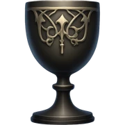 gothic detailed chalice sticker