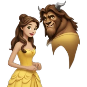 beauty and the beast sticker