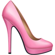 Pink shoes sticker