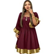 girl in dress with jewelry sticker