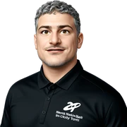 male portrait in black shirt sticker