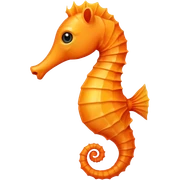 seahorse sticker
