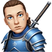 Samurai Defender sticker