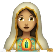 Virgen de guadalupe sticker