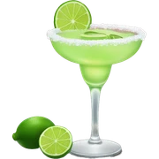 Margarita on the rocks sticker