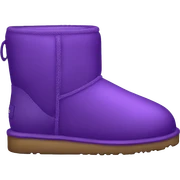Purple Ugg boots sticker