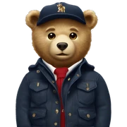 Ralph Lauren Bear  sticker