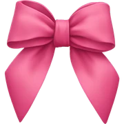 Cute bow sticker