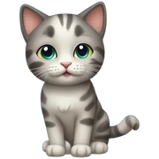 Cat cute sticker