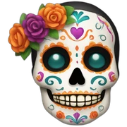 Dia de los Muertos sticker