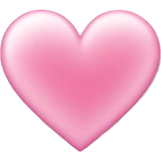 Pink heart sticker