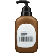 shampoo bottle sticker