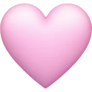 pastel heart sticker