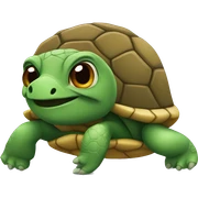 Human turtle sticker