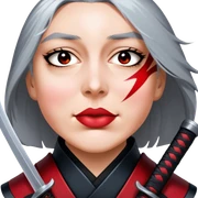 Fierce Samurai sticker