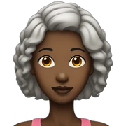 black woman sticker