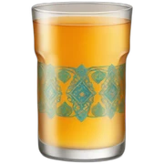 moroccan tea glass sticker