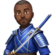 Steadfast Samurai sticker