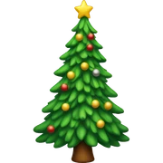 Christmas tree  sticker