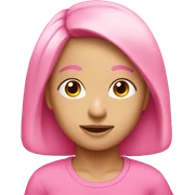 Pink sticker