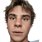 browning boy portrait indoors sticker