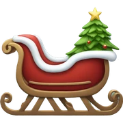 sleigh sticker