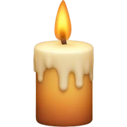 Candle sticker