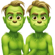 Grinch sticker