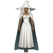 White witch with dress sticker